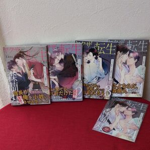 ヤクザが転生したら森蘭丸だった件 1~4巻 リーフレット付き