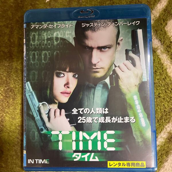 TIME/タイム ('12米)Blu-rayレンタル落ち
