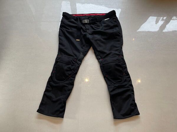 KOMINE バイク用メッシュパンツ プロテクター付き