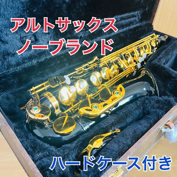 ノーブランド アルトサックス マウスピース ケース付き 初心者向け