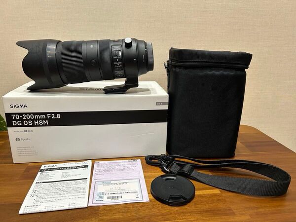 Sigma 70-200mm F2.8 DG OS HSM Sportsキャノン