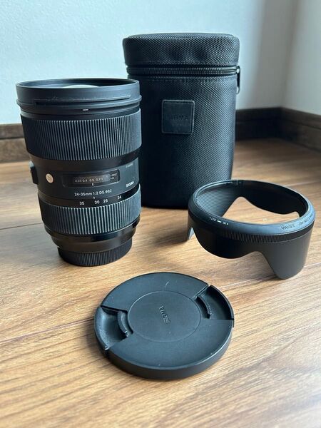 美品!シグマ 24-35mm F2 DG HSM Art Canonマウント