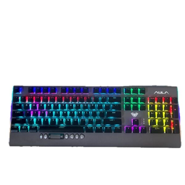 AULA ゲーミングキーボード フルサイズ ゲーミング RGB キーボード ゲーミングキーボード