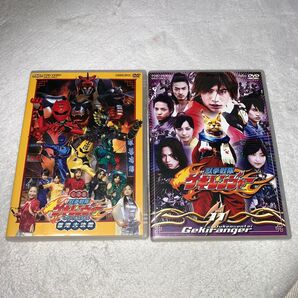 電影版 獣拳戦隊ゲキレンジャー と 獣拳戦隊ゲキレンジャー TVシリーズ Vol.11/八手三郎 2枚セットです。