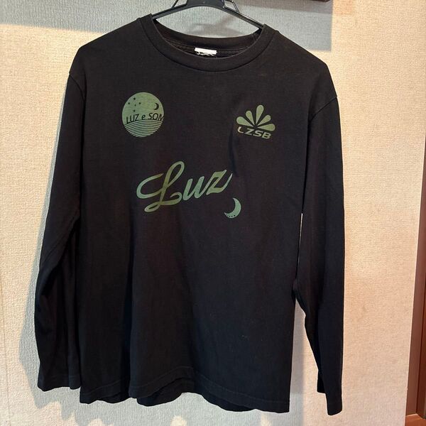 難あり ルースイソンブラ 長袖 Tシャツ M ブラック