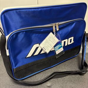 新品 MIZUNO ブルー ショルダーバッグ 4500円の品 スポーツバッグ 大きめ