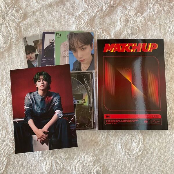 INI MATCH UP THE FLAME CD トレカ付き