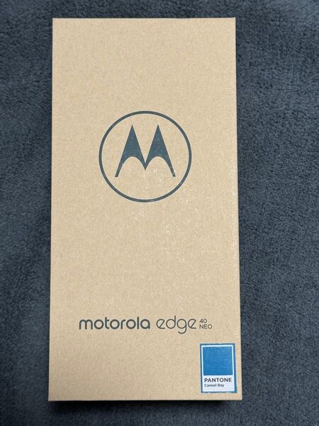 Motorola edge 40 neo カリビアンブルー