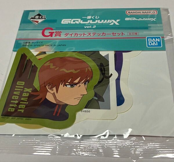 機動戦士ガンダム ジークアクス 一番くじ ダイカットステッカー