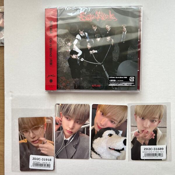 CD 通常盤 Go in Blind (月狼) &TEAM HARUA トレカセット 雪あかり ラキドロ