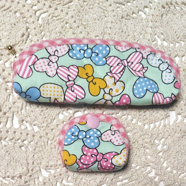 ハンドメイド メガネケース