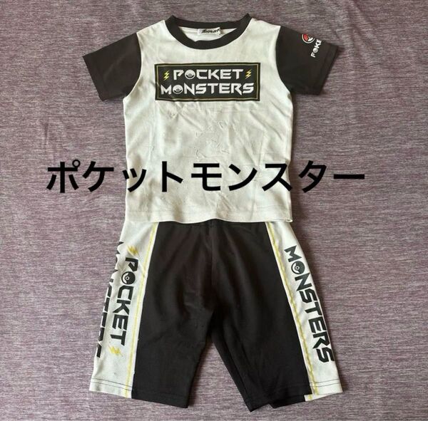 ポケモン セットアップ メッシュ素材 120 上下セット 半袖Tシャツ ハーフパンツ キッズ