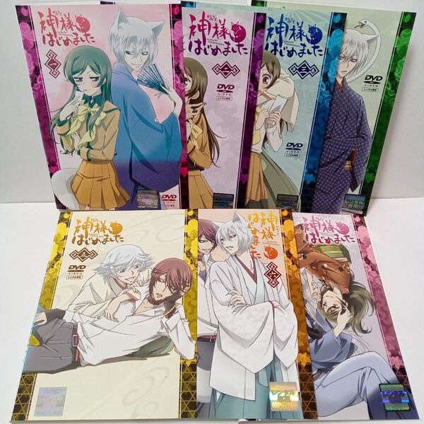 神様はじめました アニメ レンタル落ち DVD 全7巻セット