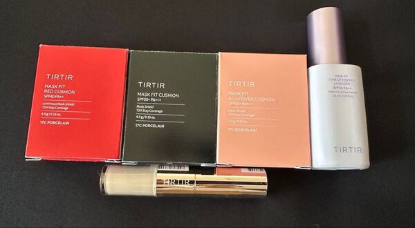 TIRTIR ティルティル クッションファンデ ミニサイズ 17c 箱有り コンシーラー 下地 全未使用 ドクターシーラボ