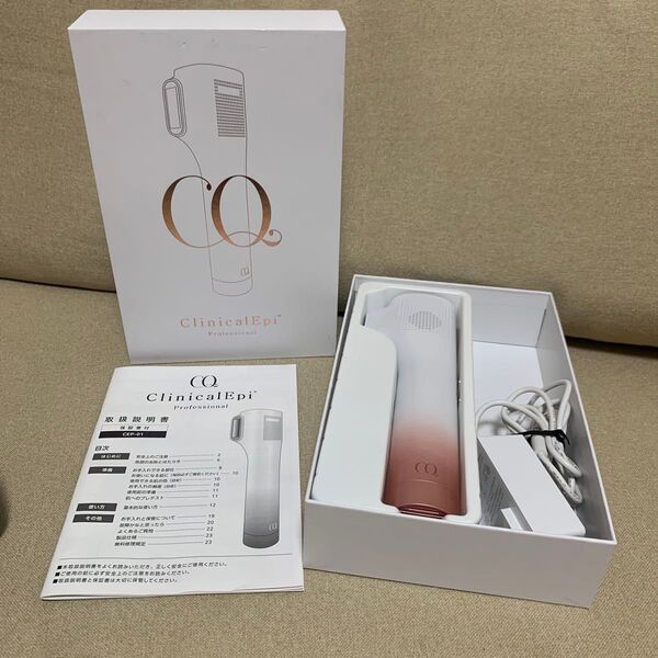 CQ クリニカルエピ ClinicalEpi 脱毛 脱毛器 ムダ毛ケア