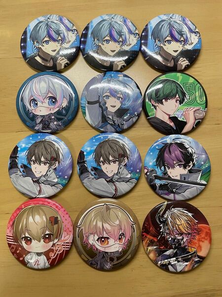 【画像7枚あり】シクフォニ 缶バッジ アクスタ トレカ 暇72 雨乃こさめ いるま LAN すち みこと