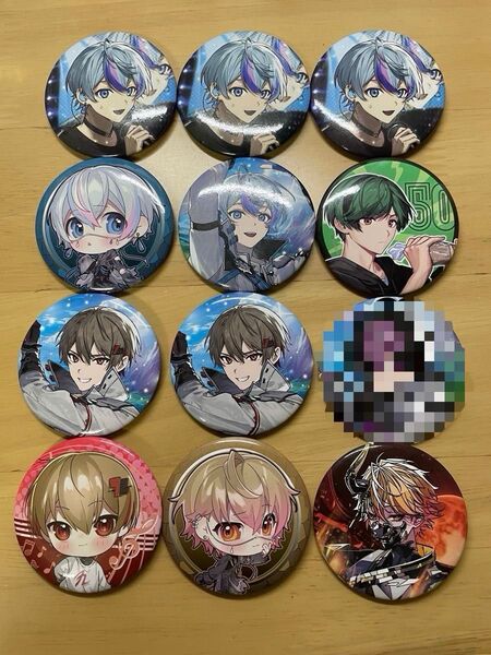 【画像7枚あり】シクフォニ 缶バッジ アクスタ トレカ 暇72 雨乃こさめ いるま LAN すち みこと