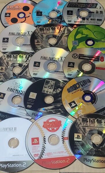 ディスクのみ 15枚 PS2
