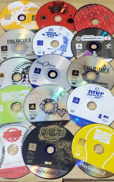 ディスクのみ 15枚 PS2