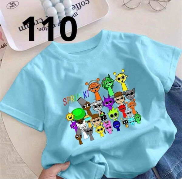 スプランキー 半袖Tシャツ 子供 キッズ 柔らかい半袖 110センチ