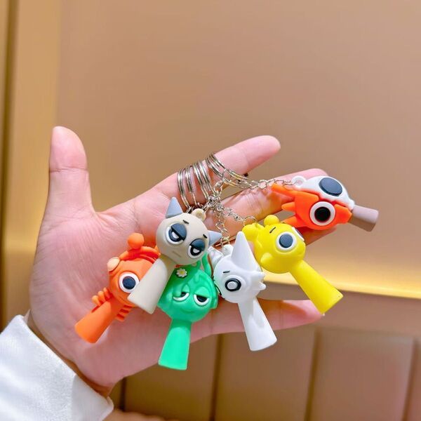 即発送キーホルダー スプランキー 6体セット 新品 オレン サイモン ウェンダ