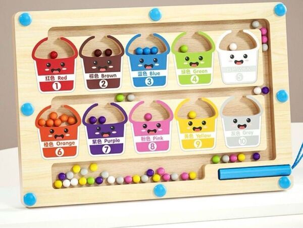 磁石 おもちゃ 知育玩具 マグネットボード 玩具 モンテッソーリ