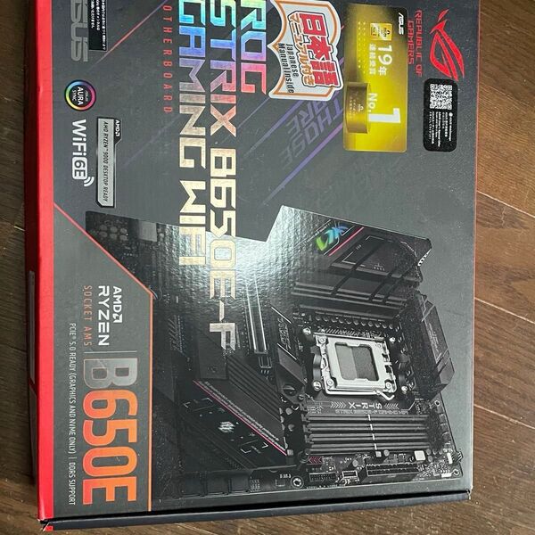 ASUS ROG STRIX B650E-F GAMING WIFI AM5 B650 搭載 ATX