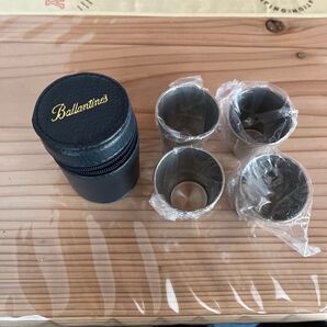 Ballantine's ショットグラス 4個セット ケース付き