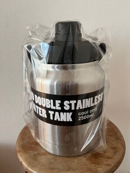 キャプテンスタッグ HDダブルステンレス ウォータータンク2500 水筒 ステンレス