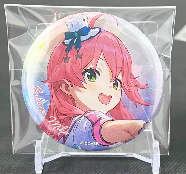 さくらみこ ホログラム 缶バッジ capture the moment 5th.fes stage3 ホロライブ hololive