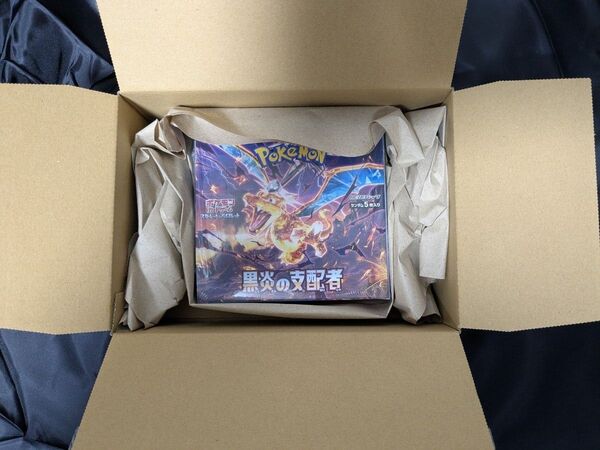【新品未開封】ポケモンカード 黒炎の支配者 1BOX シュリンク付き