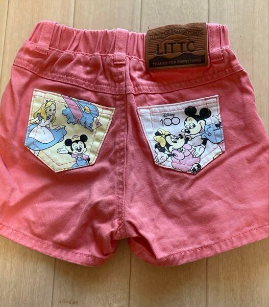 リトシー littc ディズニー ショートパンツ 90