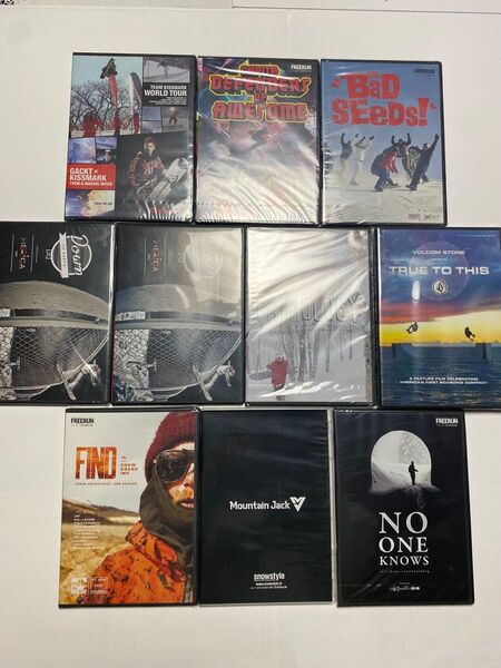 FREERUN スノーボード DVD