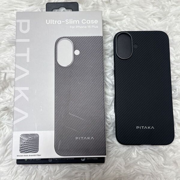 新品未使用 PITAKA iPhone16Plus 極薄ケース