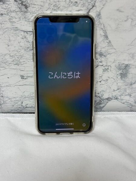 iPhoneX 本体 256GB ホワイト バッテリー79% SIMフリー 初期化済み