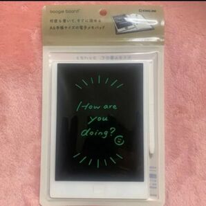 キングジム正規品 ブギーボード A6サイズ ホワイト