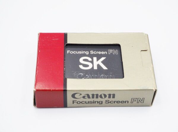 美品 canon キヤノン フォーカシングスクリーンFN SK/New F-1用