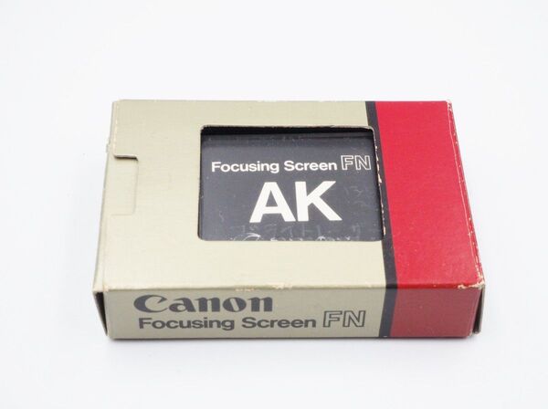 美品 canon キヤノン フォーカシングスクリーンFN AK/New F -1用