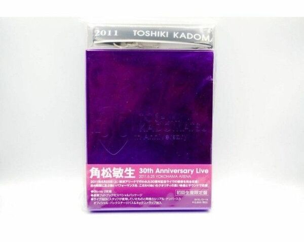 TOSHIKI KADOMATSU 30th Anniversary Live (初回生産限定盤) Blu-ray