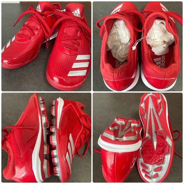 アディダス adidas 野球 ソフトボール スパイク 21cm 未使用品 ◆送料無料 スピード発送◆