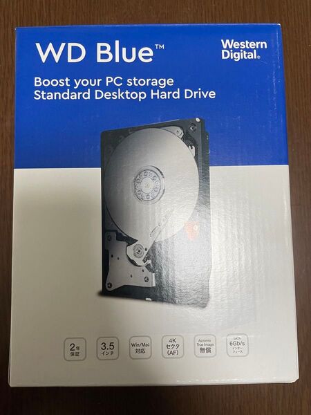 3.5インチ SATA HDD 内蔵ハードディスク WD80EAAZ(0時間) 正常表示 動作確認済 中古