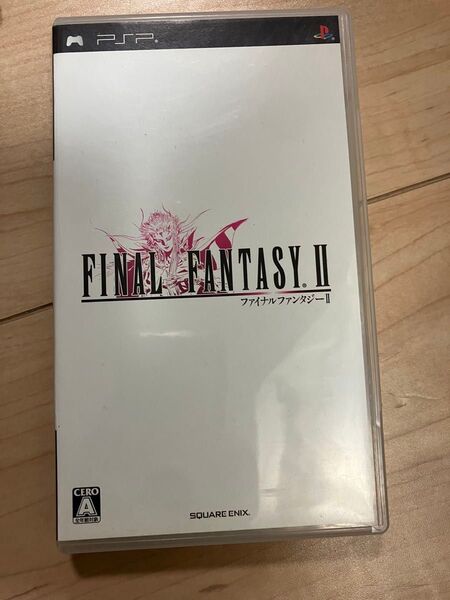 PSP FINAL FANTASY II 取説無し ファイナルファンタジー2 ジャンク