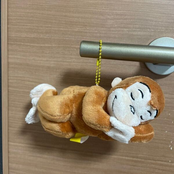 おさるのジョージ ぬいぐるみ マスコット キーホルダー