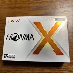 本間ゴルフ TW-X 2024年モデル 1ダース ホワイト