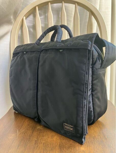 PORTER タンカー 2wayバッグ ポーター ヘルメットバッグ ショルダーバッグ 黒