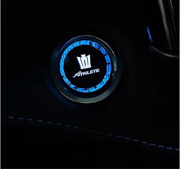 クラウンアスリート200 210系 に適し【クリスタル表面処理】エンジン スタートボタン スイッチカバー 車スターターボタンカバー