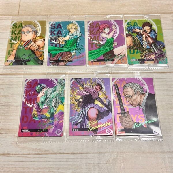 サカモトデイズ ウエハース カード 7枚セット