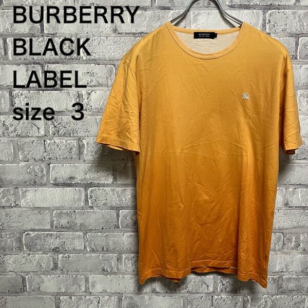 【BURBERRY BLACK LABEL】バーバリー Tシャツ お洒落