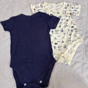 半袖ロンパース 80サイズ ベビー肌着