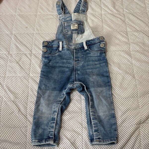 オーバーオール インディゴ H&M 80サイズ 子供服